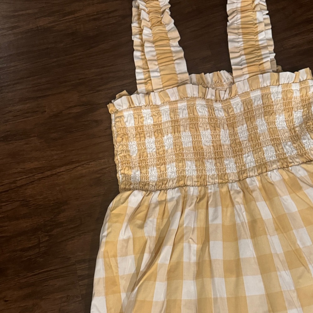 Abercrombie & Fitch Tan Plaid Women’s Dress - Picture 11 of 13